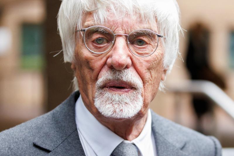 El magnate británico Bernie Ecclestone.