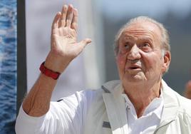 El rey emérito Juan Carlos I