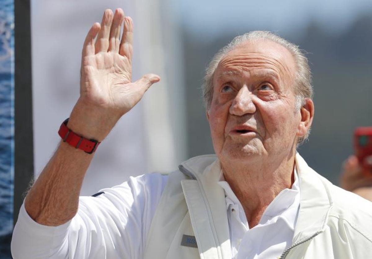 El rey emérito Juan Carlos I