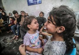El éxodo de Gaza, en vídeos