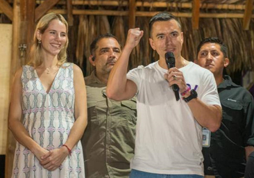 El nuevo presidente Noboa promete «devolver la sonrisa a los ecuatorianos»