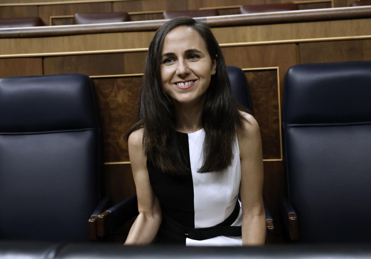 La ministra de Derechos Sociales en funciones y líder de Podemos, Ione Belarra