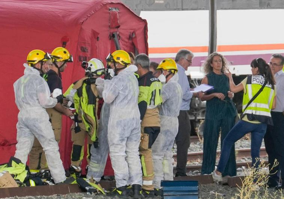 Operativo de búsqueda de Álvaro Prieto en la estación de Santa Justa el lunes