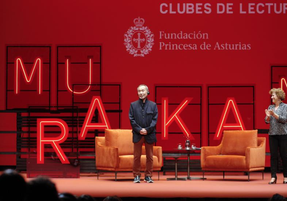 El escritor japonés Haruki Murakami,