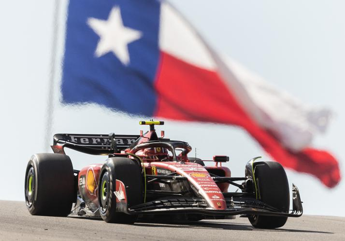 Carlos Sainz, en Austin.