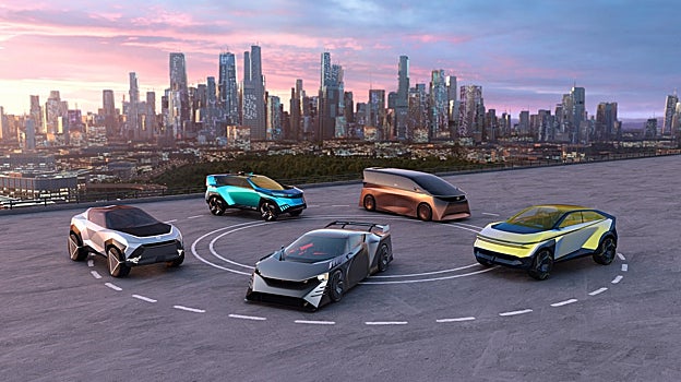 Concept cars de Nissan en el Japan Mobility Show