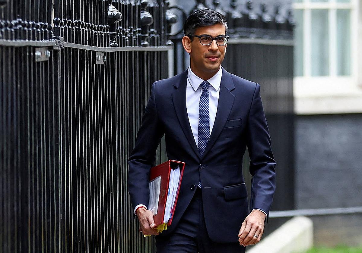 Rishi Sunak llegó en octubre de 2022 a Downing Street.