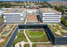 El campus de I+D de Bosch en Budapest.