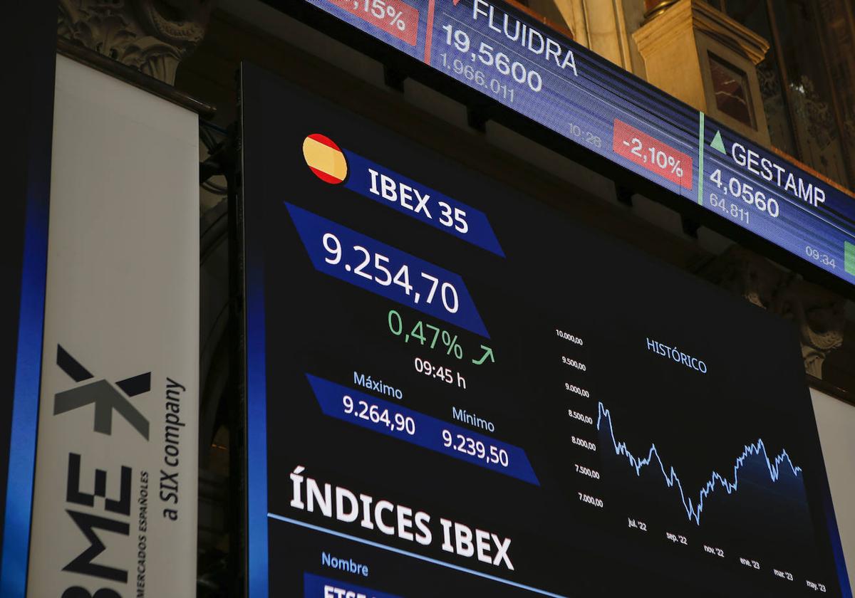 La Bolsa mantiene las caídas tras la decisión del BCE