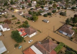 Inundaciones en Grecia.