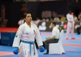 María Torres, subcampeona del mundo de kumite +68 kilos