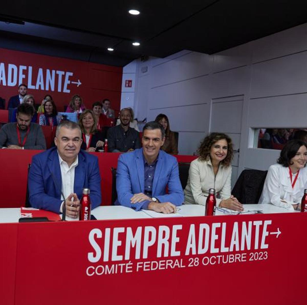 Sánchez defiende la amnistía ante el PSOE: «Hay que hacer de la necesidad virtud»