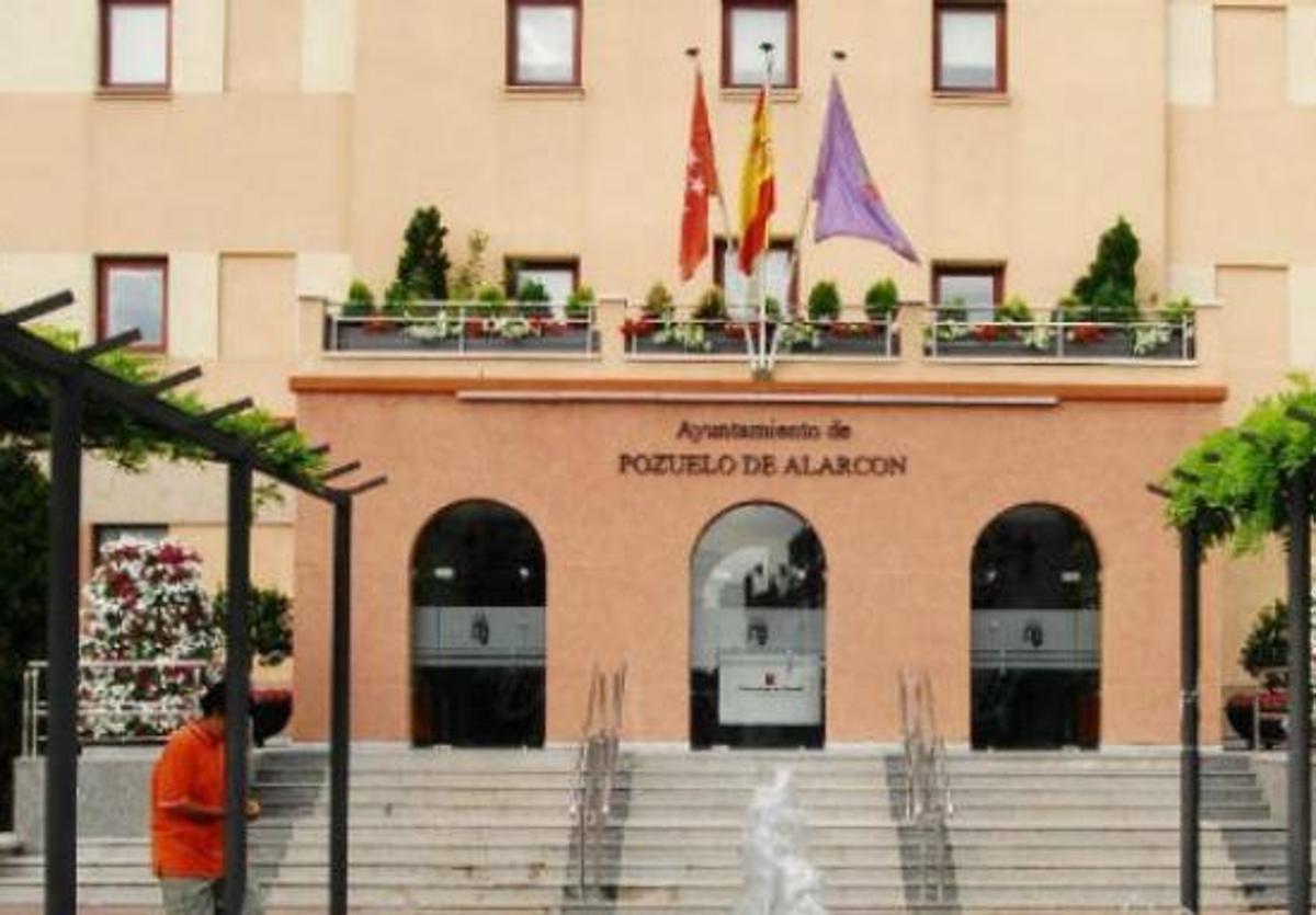 Vista general del Ayuntamiento de Pozuelo de Alarcón (Madrid).