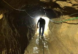 Dentro del 'metro de Gaza', los túneles donde la yihad espera al ejército israelí