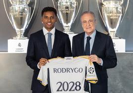 El Madrid renueva a Rodrygo hasta 2028