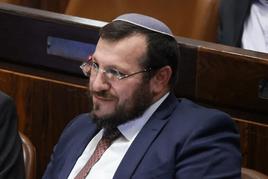 El ministro israelí de Asuntos y Patrimonio de Jerusalén, Amichai Eliyahu.