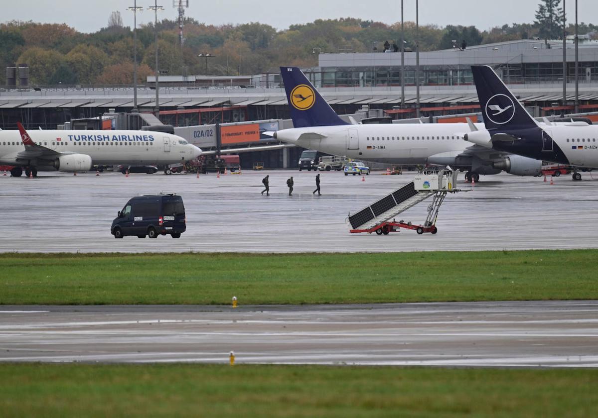 Aeropuerto de Hamburgo.