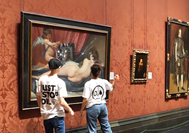 Atacan a martillazos a la Venus del Espejo de Velázquez en la National Gallery de Londres