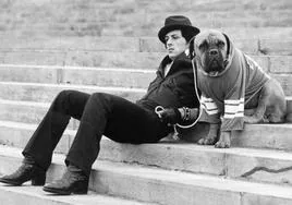 Sylvester Stallone en una imagen de 'Rocky', la película que lo convirtió en un icono estadounidense en 1976.
