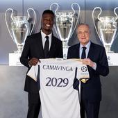 El Real Madrid blinda a Camavinga hasta 2029