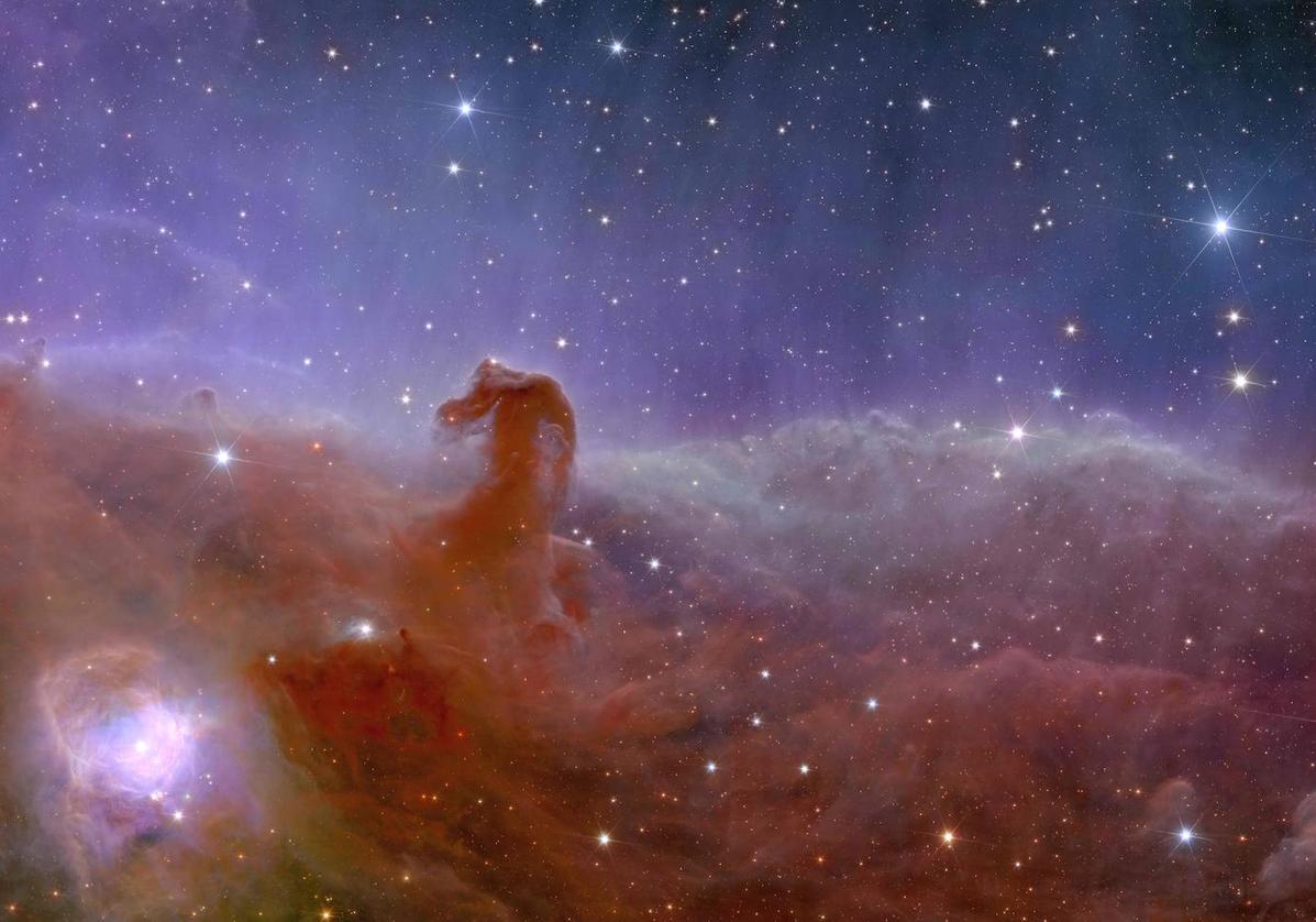 Imagen de la nebulosa Cabeza de Caballo.