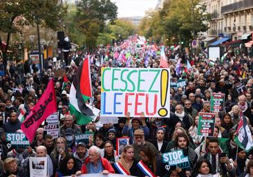Macron pide a Israel que deje de matar a mujeres y niños en Gaza