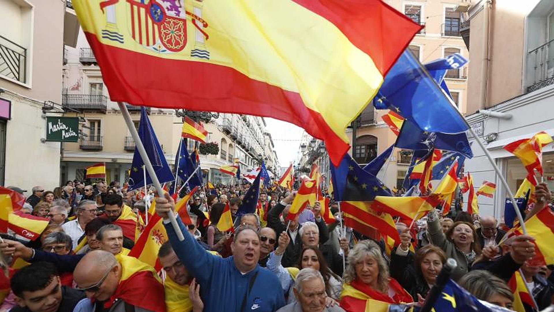 Las manifestaciones contra la amnistía, en imágenes | El Correo