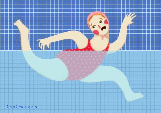 Piel irritada, picor y ojos rojos cada vez que vas a la piscina. ¿Y si eres 'alérgico' al cloro?