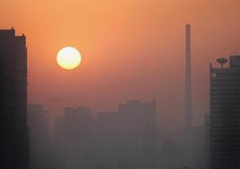 Contaminación en la ciudad.