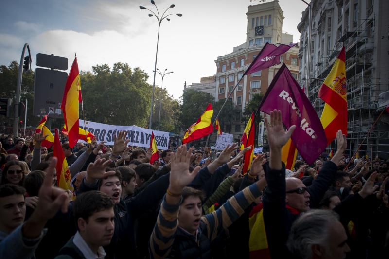 Manifestación en Neptuno.