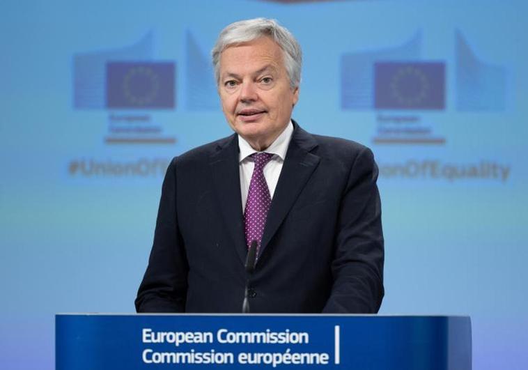 El comisario de Justicia Didier Reynders.