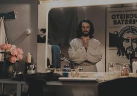 El actor Alejandro Jato en el papel de Camilo Sesto cuando hizo 'Jesucristo Superstar'.