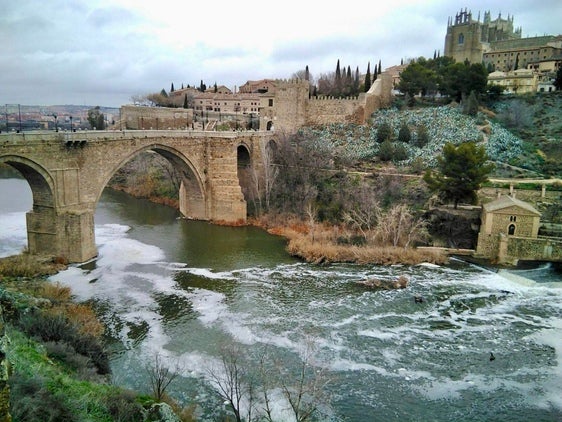 Imagen del río Tajo. donde se han detectado bacterias resistentes a los antibióticos.