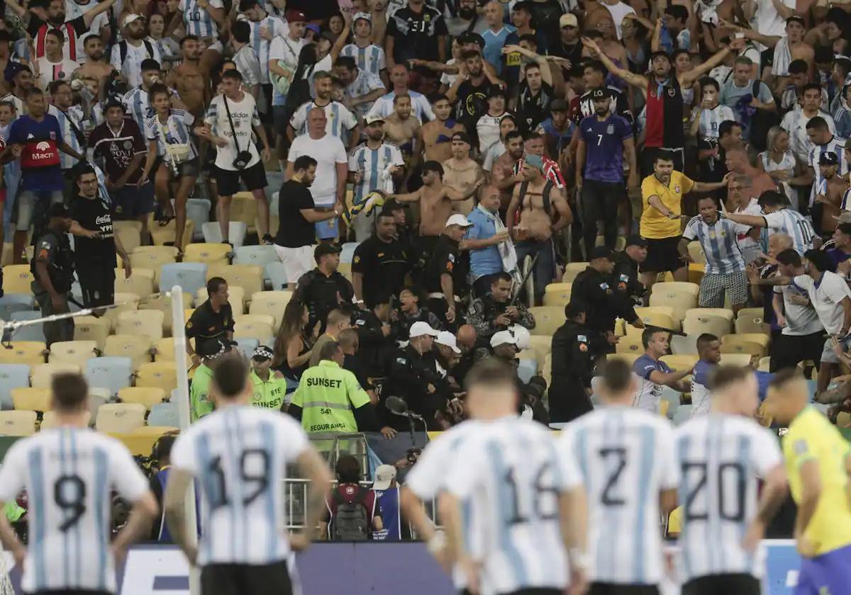 México y Uruguay: del campo a los puños; así se desató la pelea tras el  partido. - Para Ganar