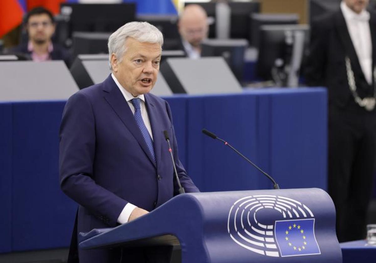 Didier Reynders, comisario europeo de justicia.