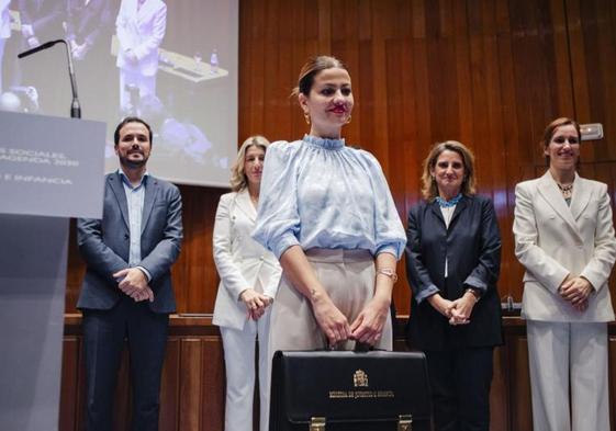 Sira Rego presenta la cartera de Juventud e Infancia.