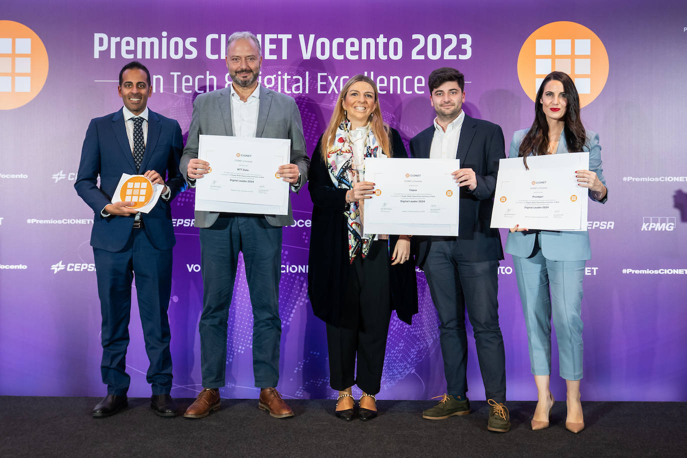 Finalistas y premiados en los Premios CIONET Vocento