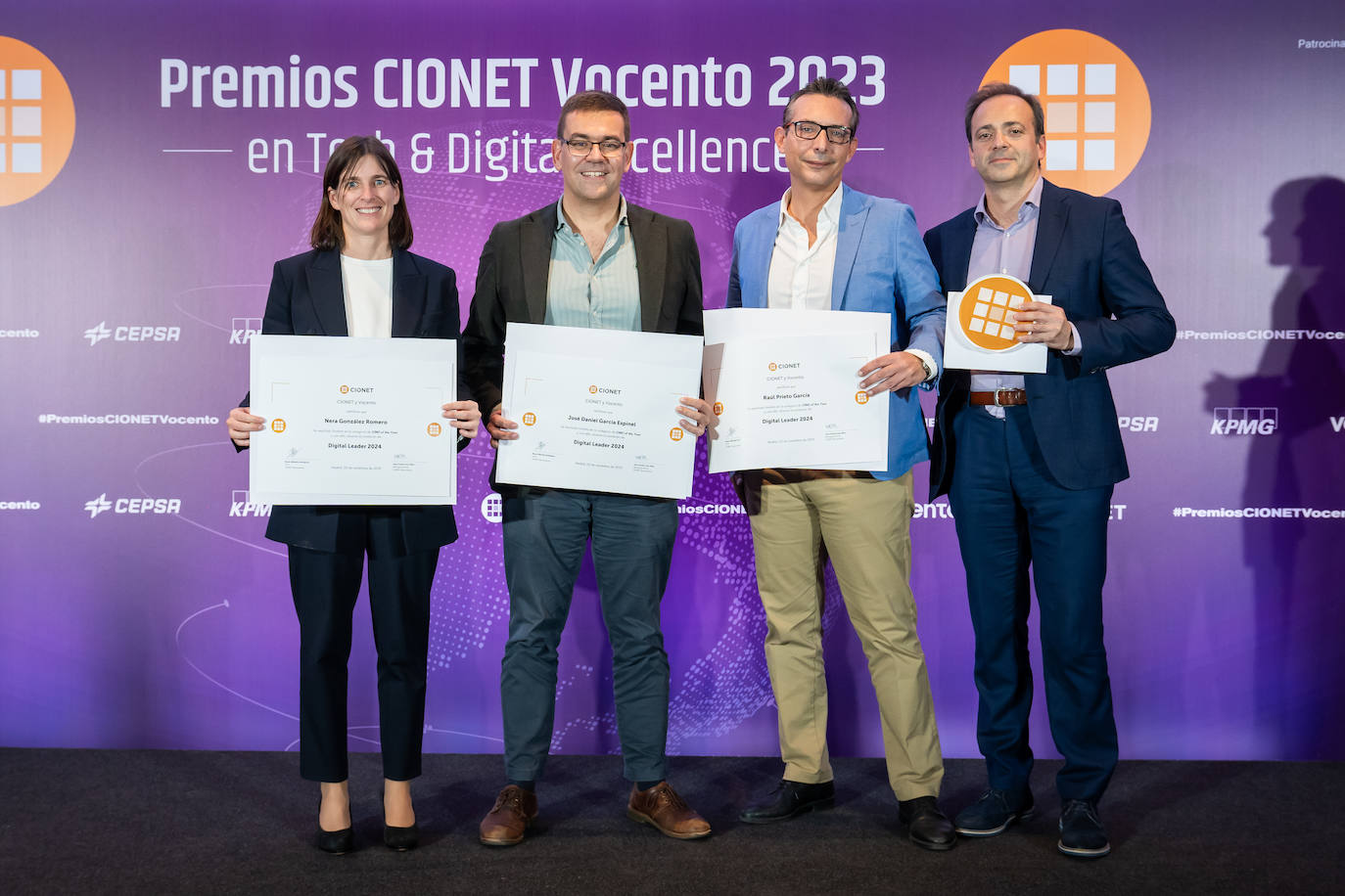 Finalistas y premiados en los Premios CIONET Vocento