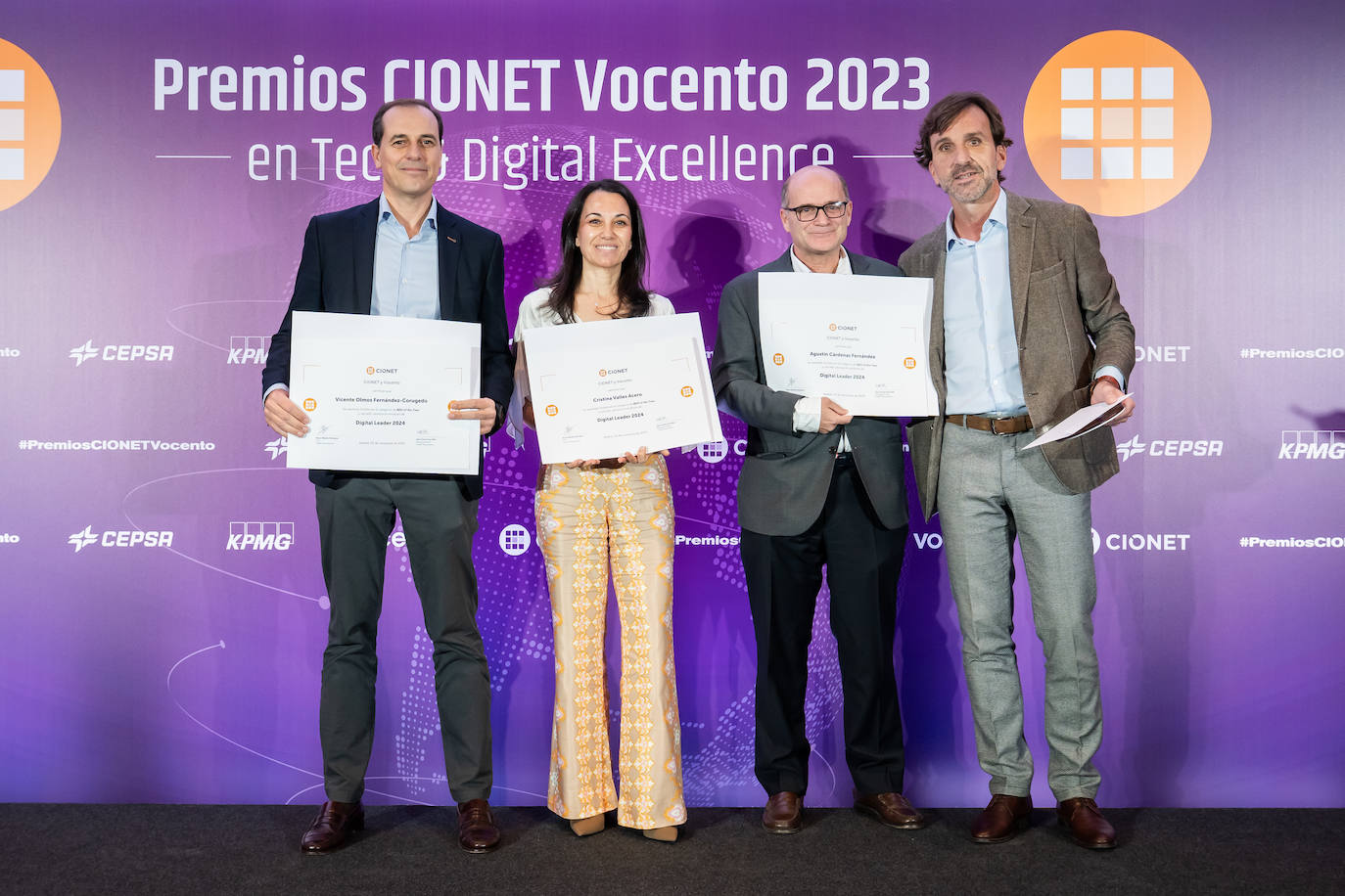 Finalistas y premiados en los Premios CIONET Vocento