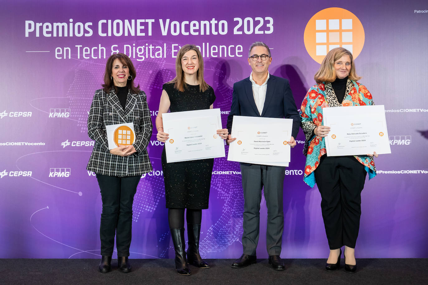 Finalistas y premiados en los Premios CIONET Vocento