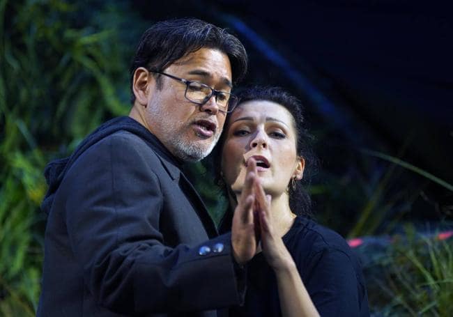 Javier Camarena y Adela Zaharia en 'Rigoletto'.