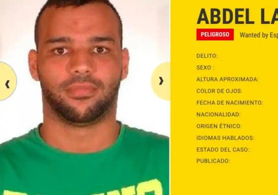 Ficha policial del detenido.