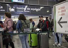Estación madrileña de Atocha.