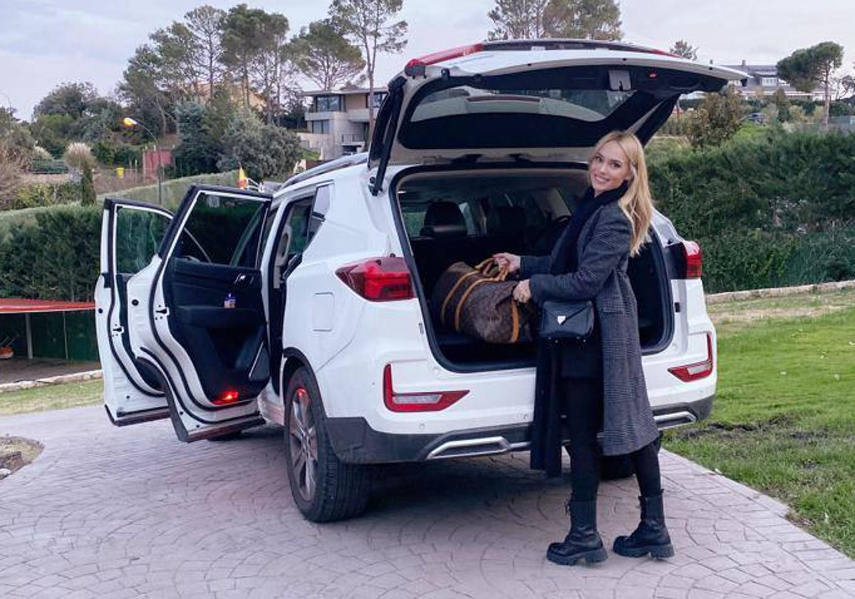 Patricia Conde y su Ssangyong Rexton