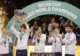 La Italia de Sinner conquista a lo grande la Copa Davis en Málaga