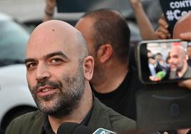 El periodista y escritor italiano Roberto Saviano.