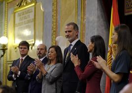 El Rey sale al paso de la crisis política e insta a «honrar el legado» de una «España unida»