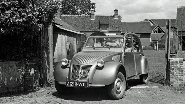 Primeras unidades del Citroen 2CV