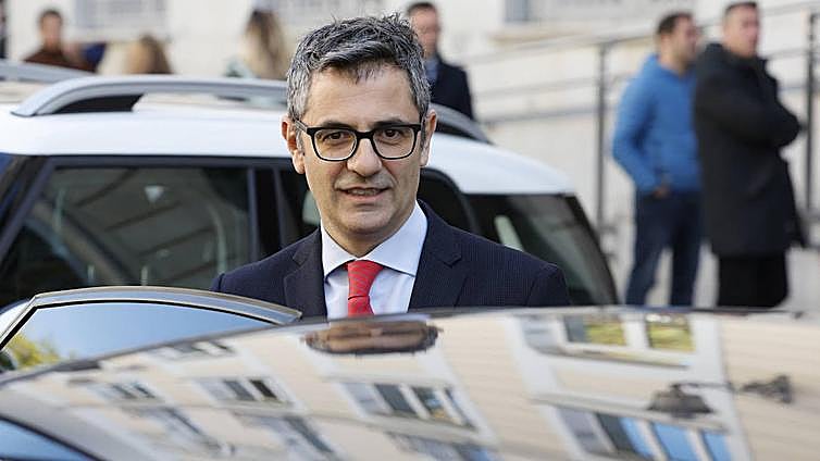 Bolaños asegura que Bruselas tiene «cero preocupación» sobre la ley de amnistía