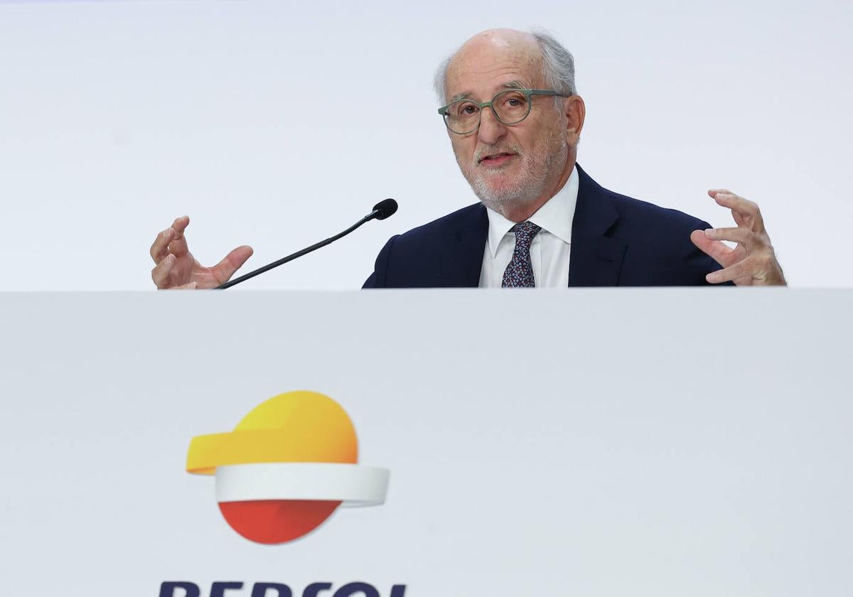 El presidente de Repsol, Antonio Brufau.